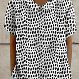 Rosie | Printed Polka-Dot Blouse