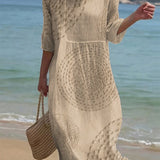 Teresa | Embroidered Relaxed Dress