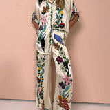 Emily | Satin Printed Set