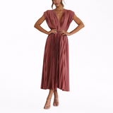 Amber | Elegant Pleated Dress
