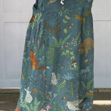 Martha | Lightweight Printed Skirt