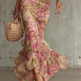 Ivy | Maxi Puff-Sleeve Dress