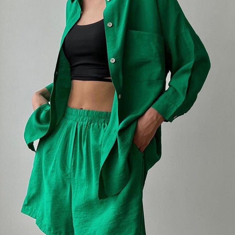 Catherine | Elegant Wide-Leg Set