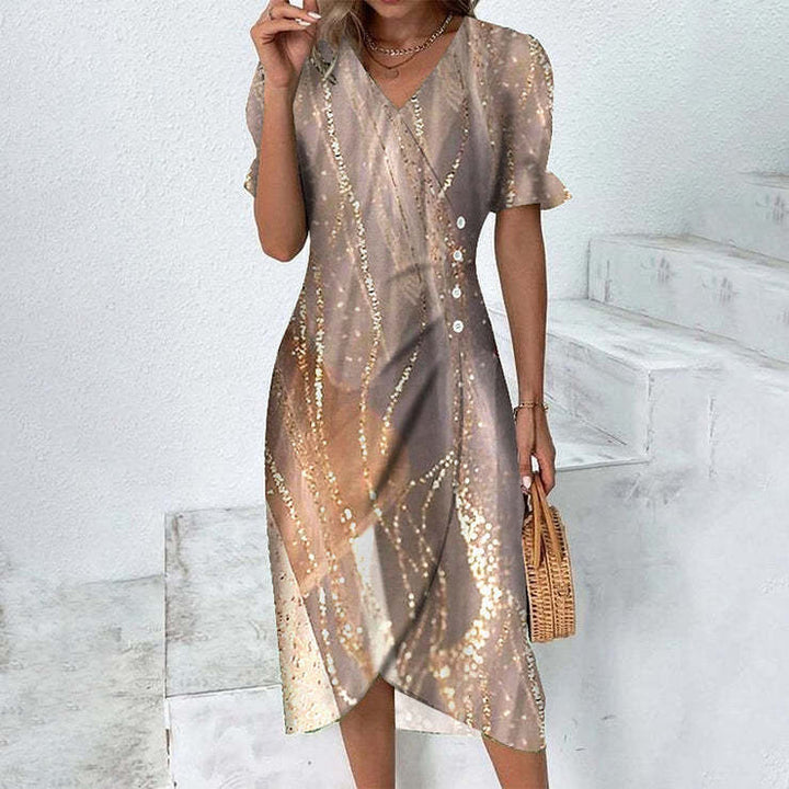 Stella - Lightweight Floral Wrap Dress